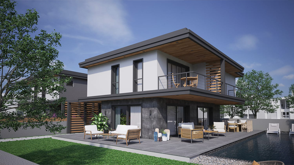 Arceer Çeşme 4217 Ada Alaçatı Villa Projesi